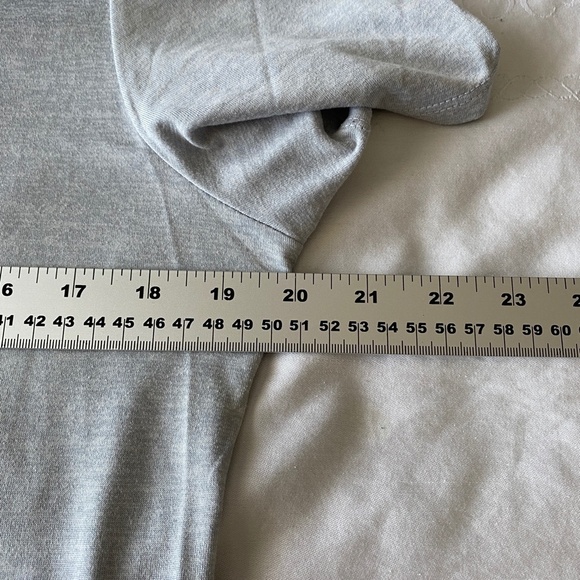 Nike Dry-Fit Women's Athletic Bluish-Gray Active Tee Size Large - Picture 7 of 9